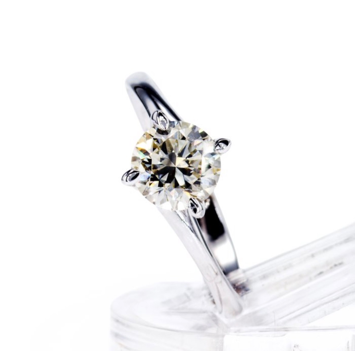 Zásnubní prsten s diamantem 1.02ct VS1 - 2