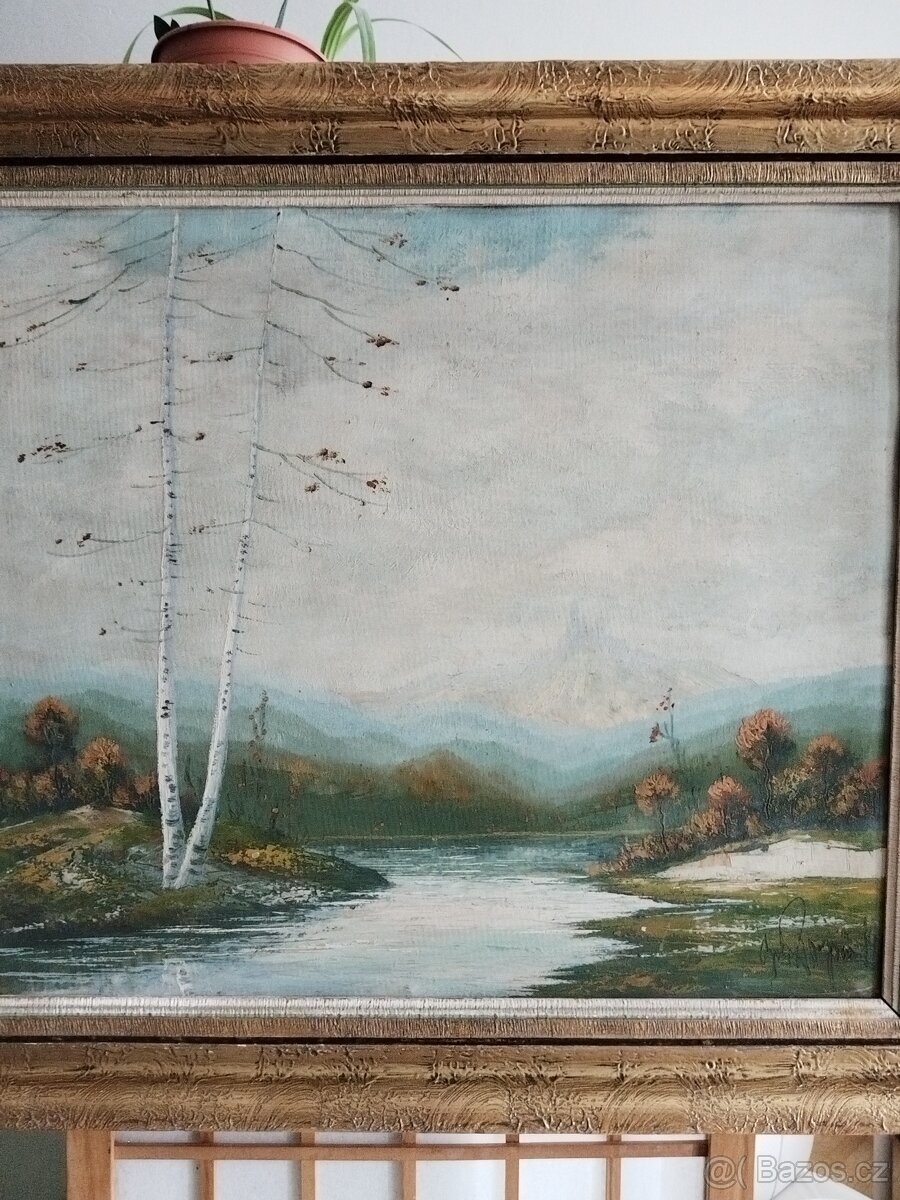 obraz JARNÍ TÁNÍ II., olej, Jan "Boža" Pospíšil - 2