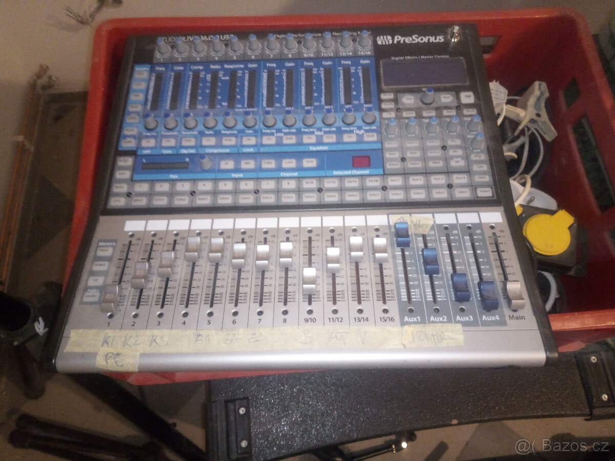 Kompletní PA 2x Behringer DR18 + dB 10 hype + MIX Presonus - 2