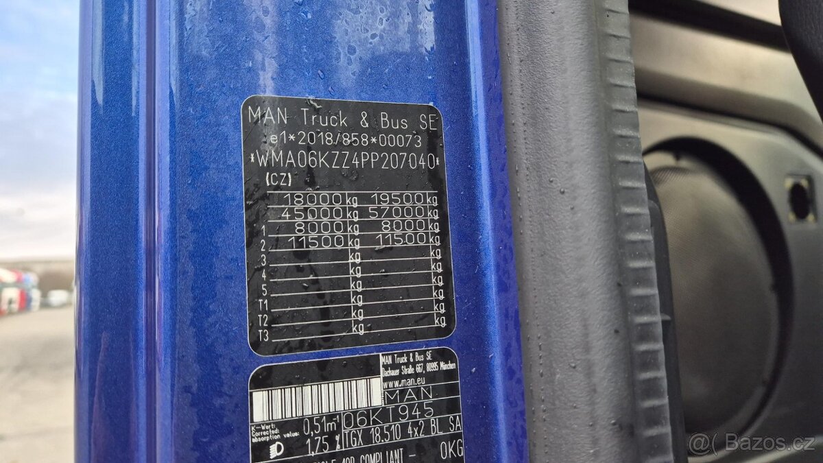 MAN TGX 18.510 XLX EURO 6 - 2