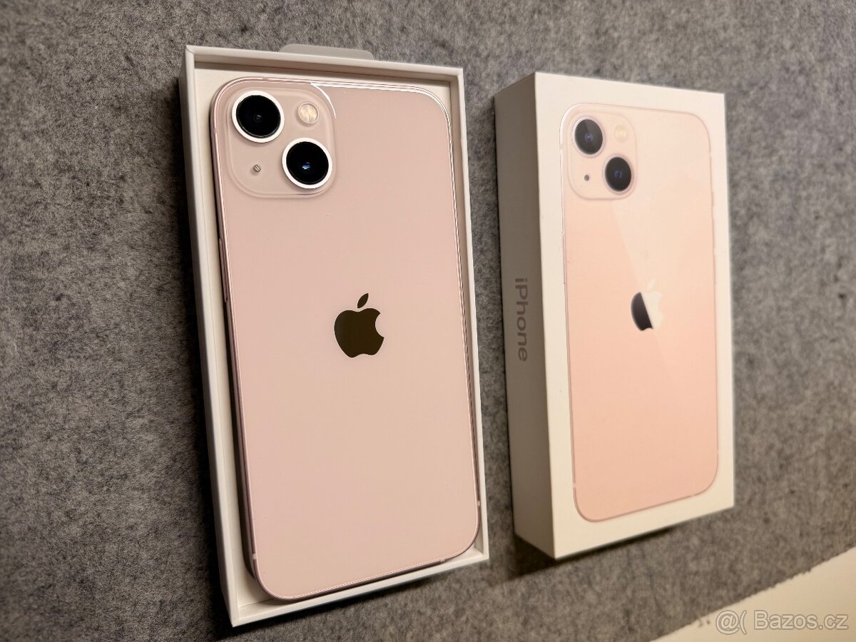Apple iPhone 13 růžový 128GB - 2