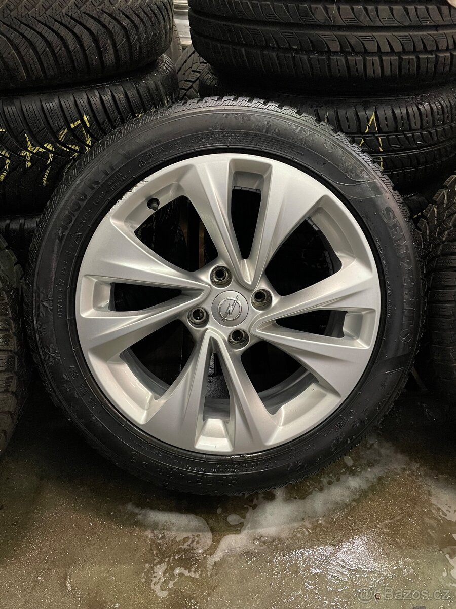 4x108 R17 6,5J ET20 Opel Crossland X + 215/50 R17 zimné - 2
