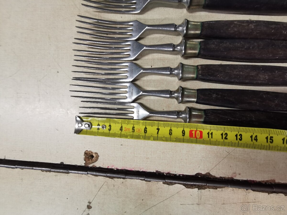 Starožitné vidličky, Rostfrei. - 2