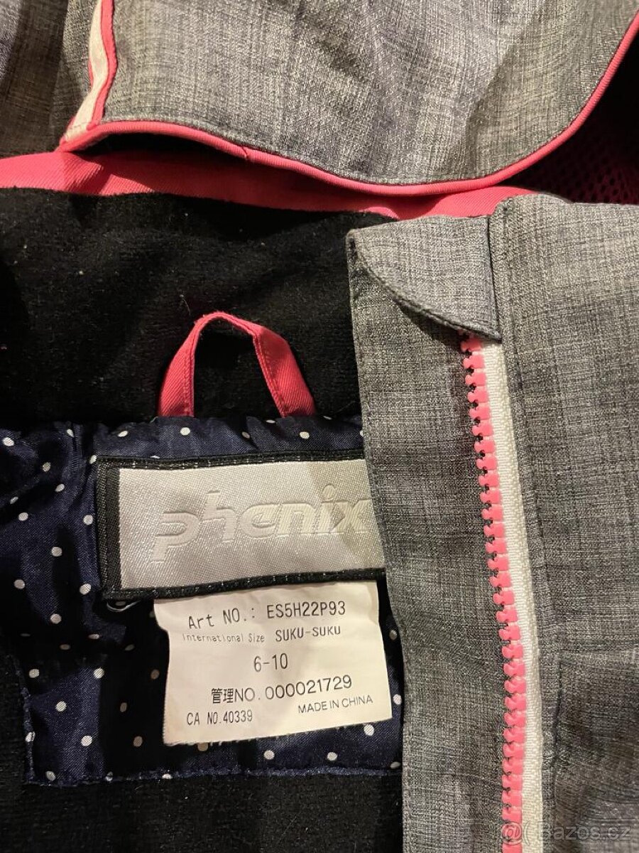 Dětská lyžařská souprava Phenix, 6-10let - 2