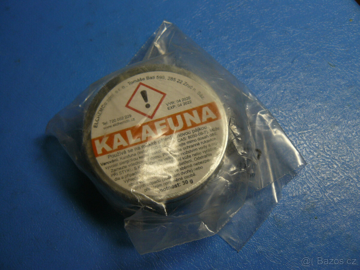 Materiály pro elektromechaniku - lepidla, pájení, fotorezist - 2