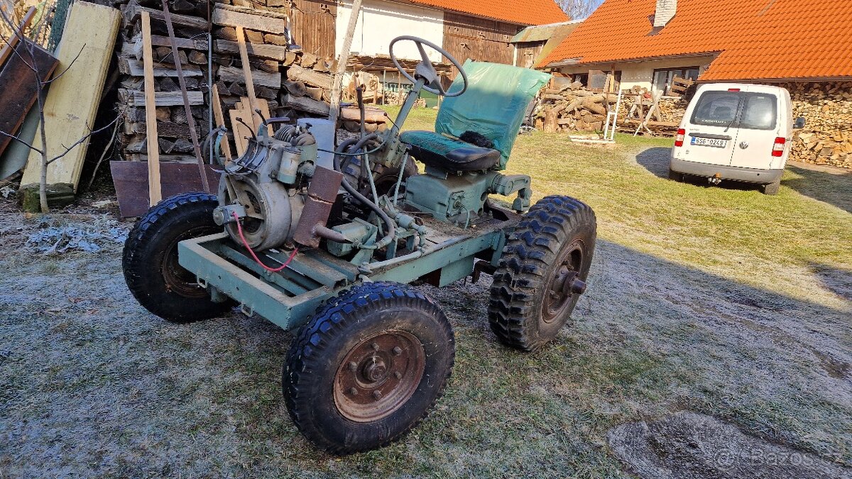 Malotraktor domaci vyroby - 2