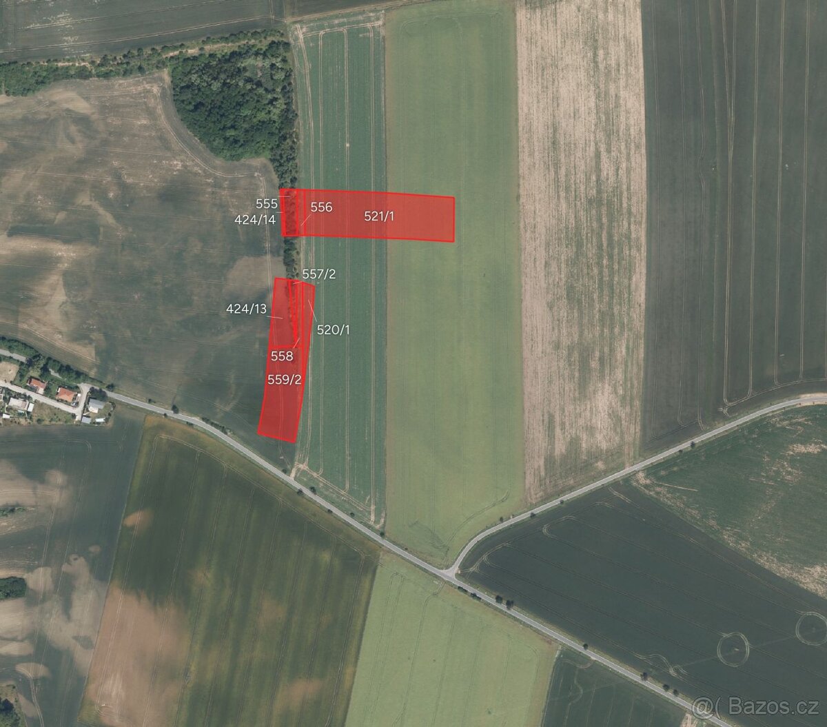 Zemědělská půda, prodej, Klučov, Kolín - 2