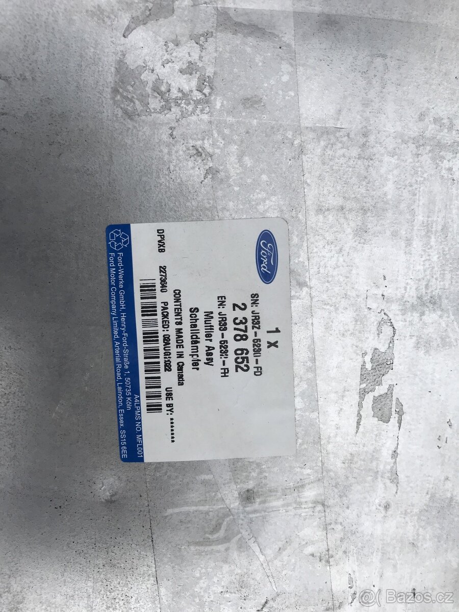 výfuk ford mustang levý - 2