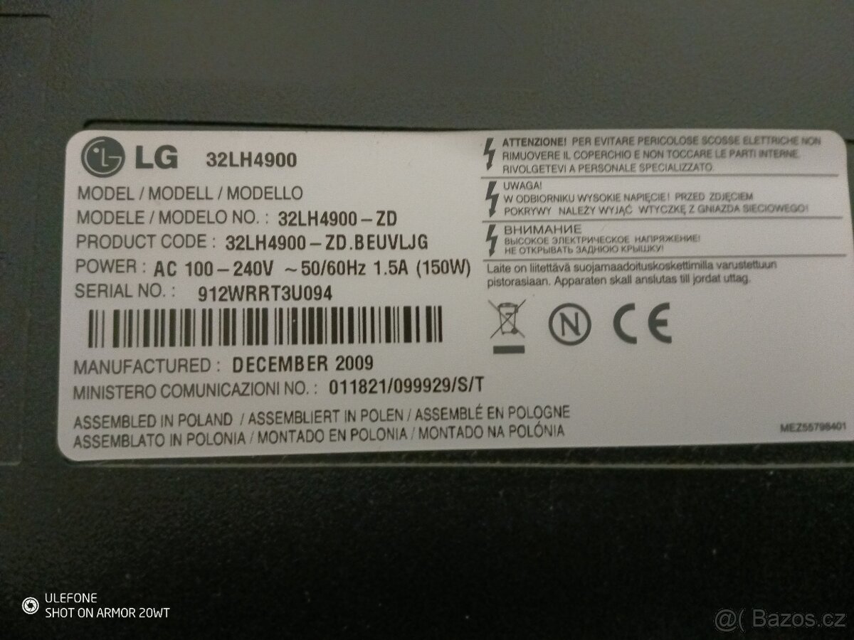 LG televize - 2