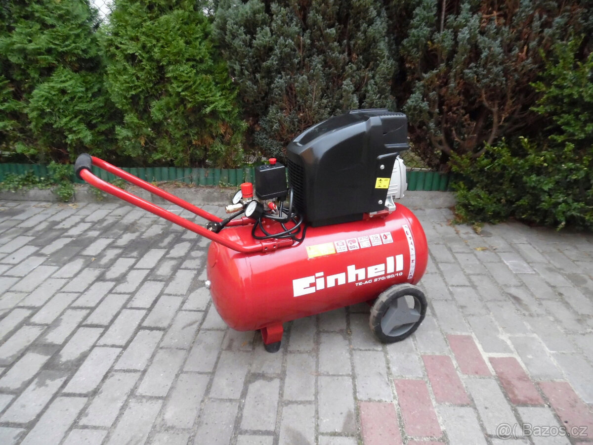 Olejový kompresor Einhell TE-AC 270/50/10 - 2