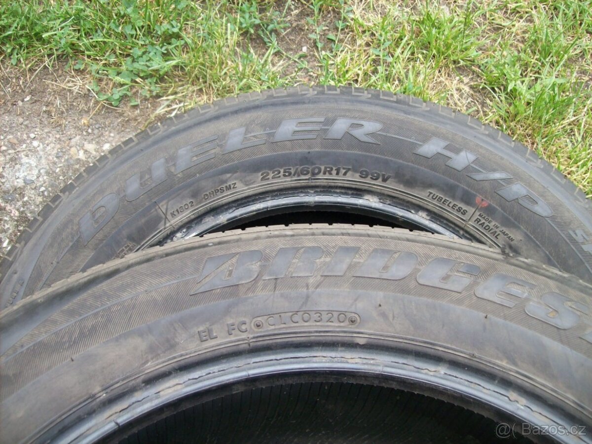 sada Bridgestone 225.60.17 vzorek 80% - - 2