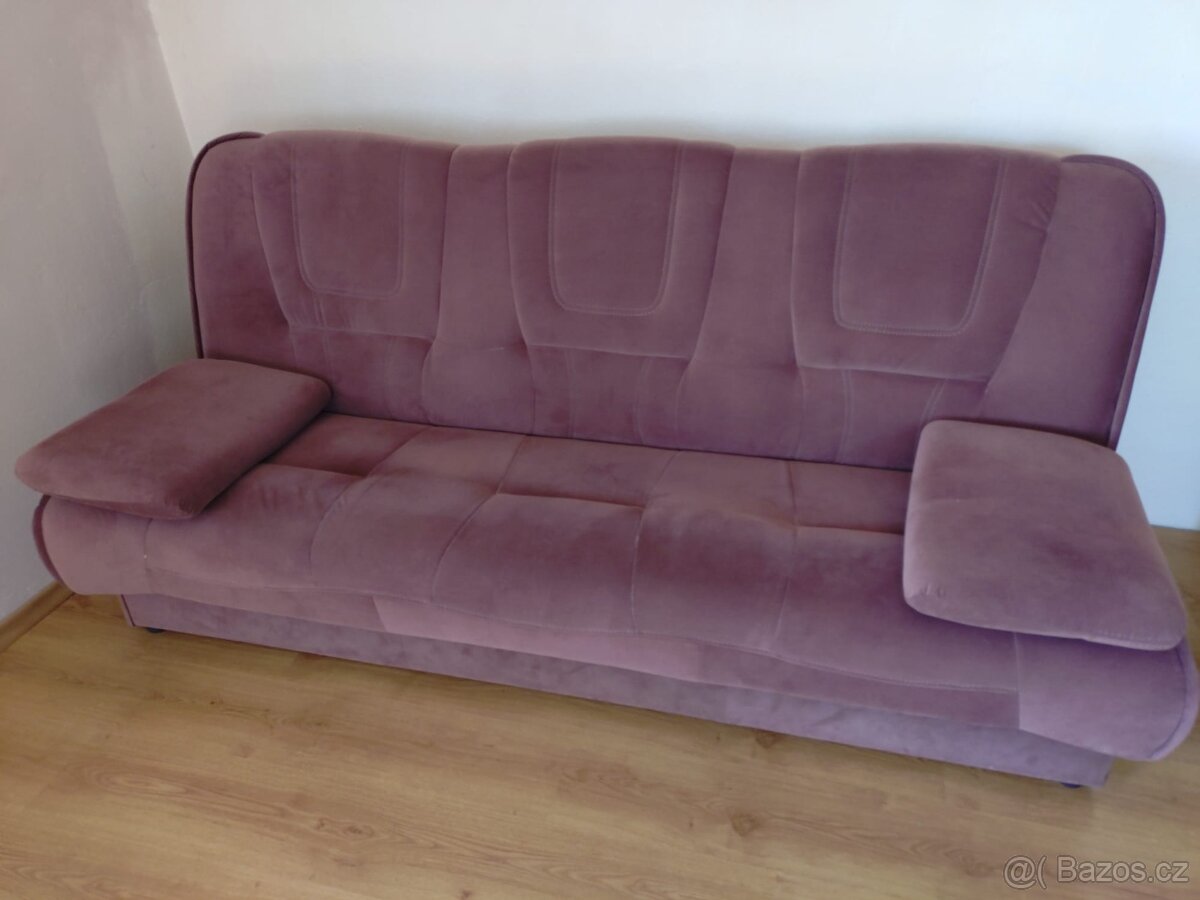 Rozkládací Gauč a 2 křesla - 2