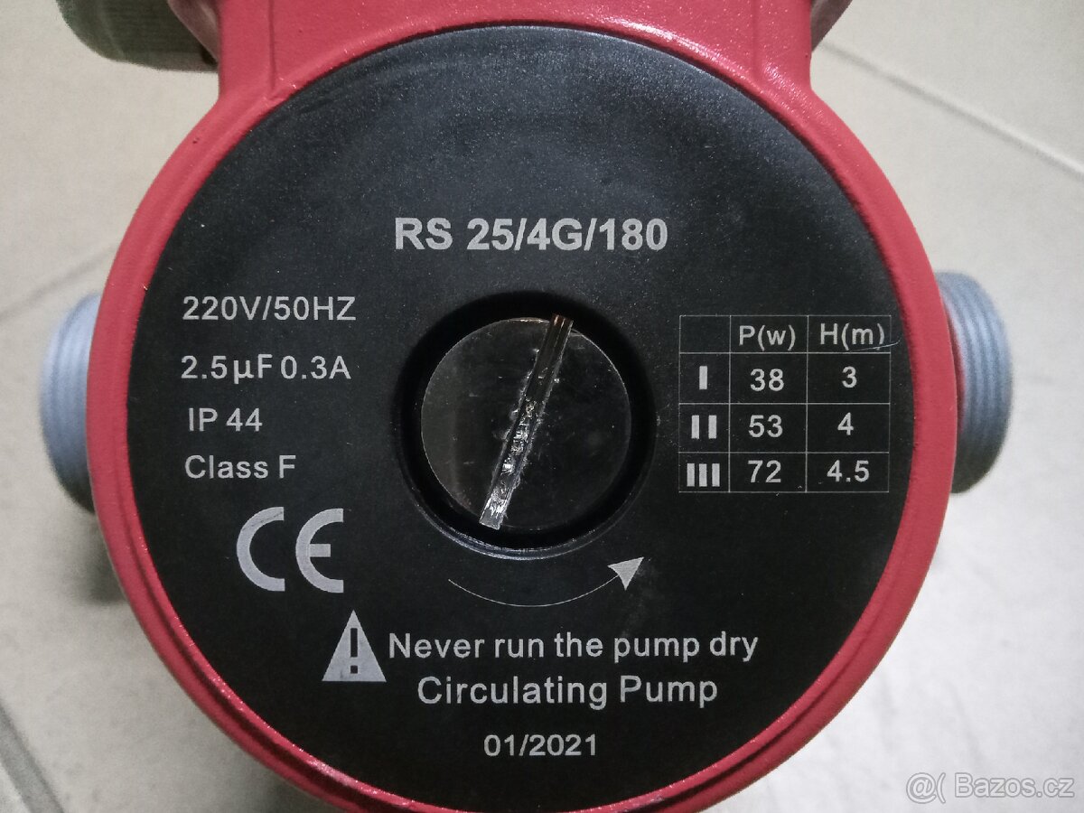 Čerpadlo oběhové - 2