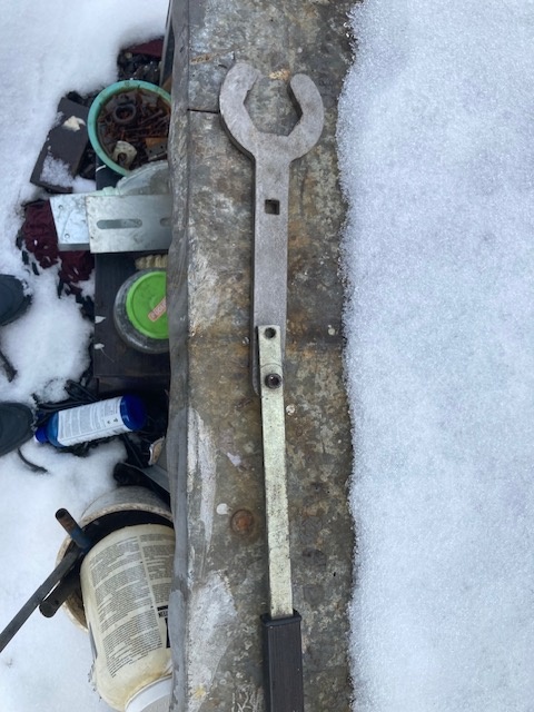 Yamaha YFZ klíč na matici zadní osy - 2