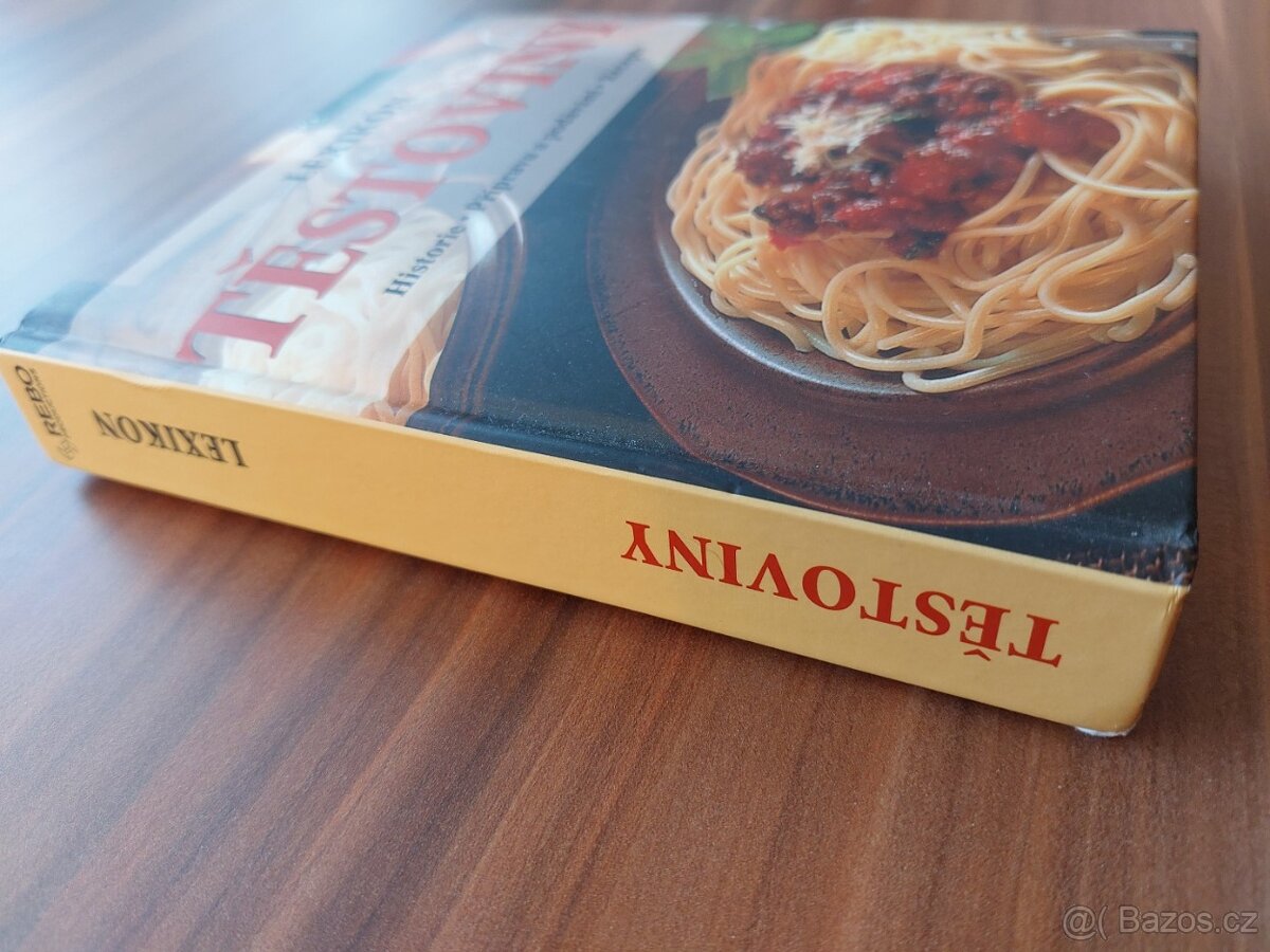 LEXIKON TĚSTOVINY příprava, recepty - kniha za cenu časopisu - 2