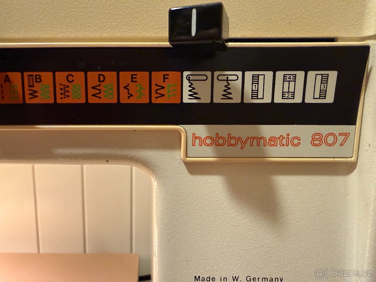 Šicí stroj Pfaff Hobbymatic 807 - 2