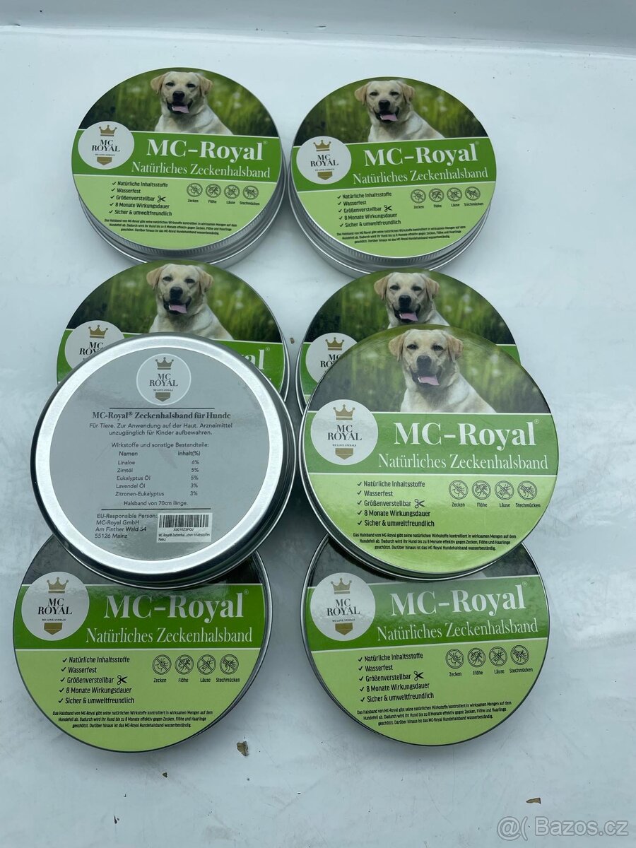 Antiparazitní obojek vyrobeno v Německu likvidace obchodu - 2