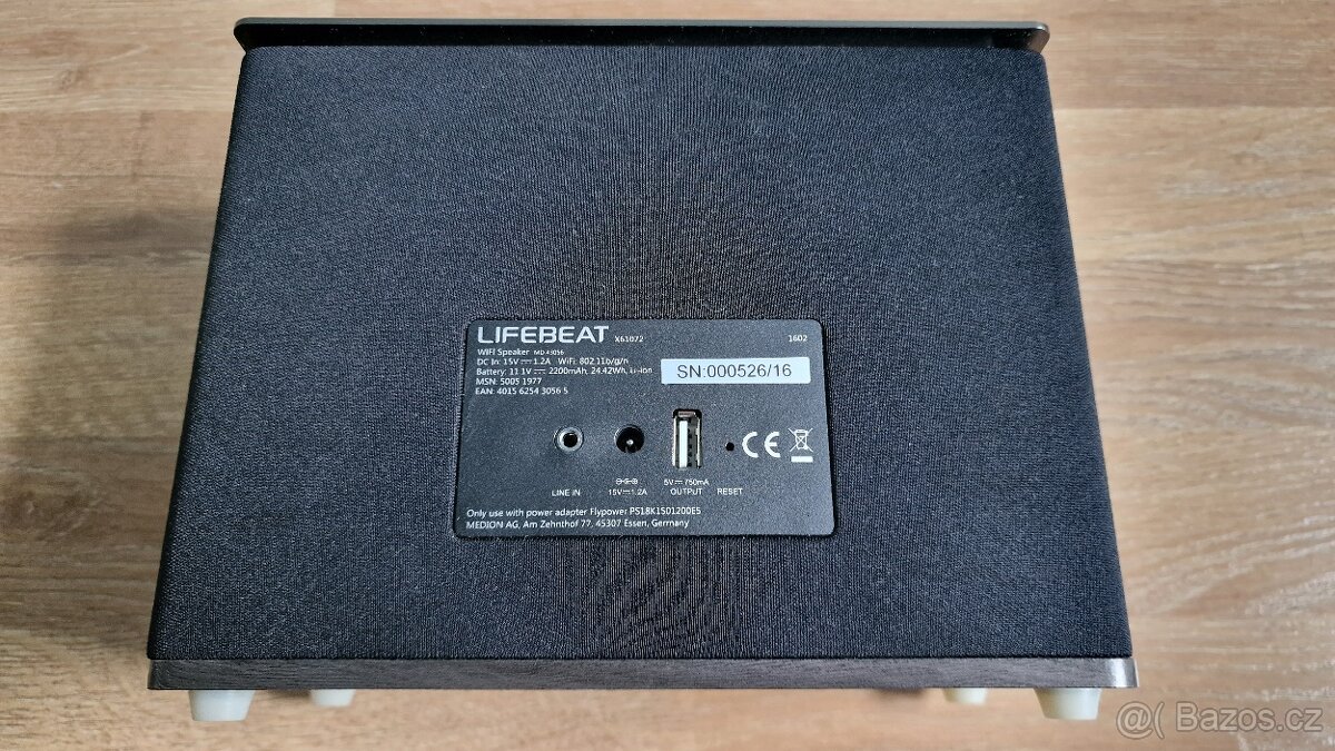 WiFi reproduktor Medion X61072 Lifebeat - 2