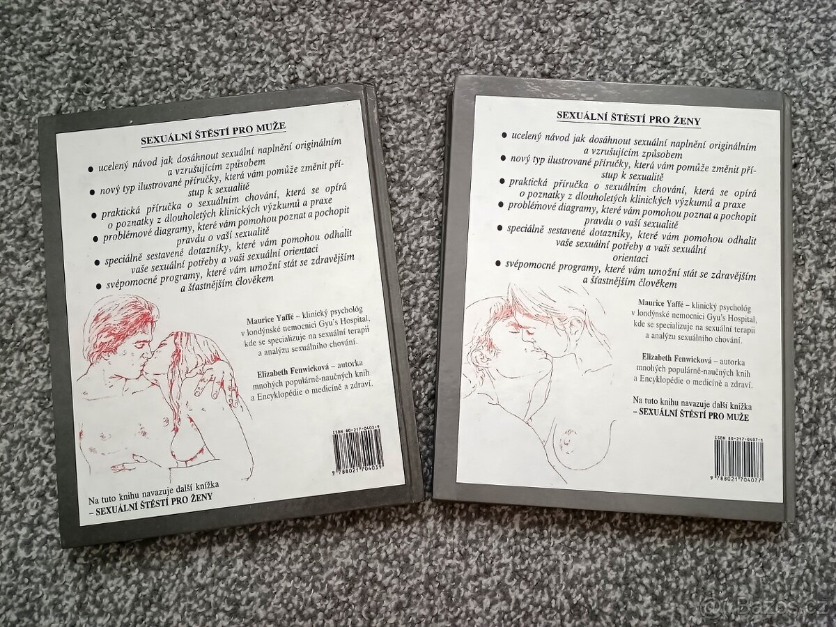 Dvě knihy intimní téma, praktická příručka, 1991 - 2