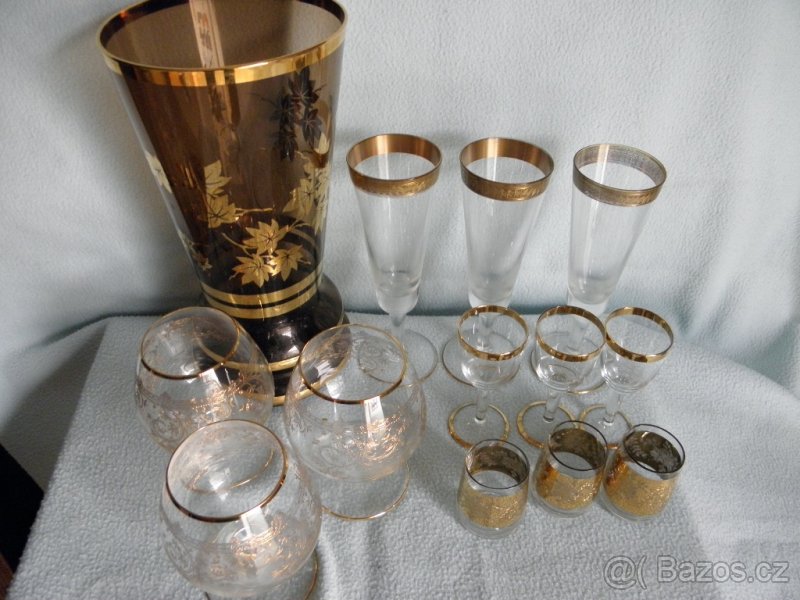 Sklenky,váza - 2