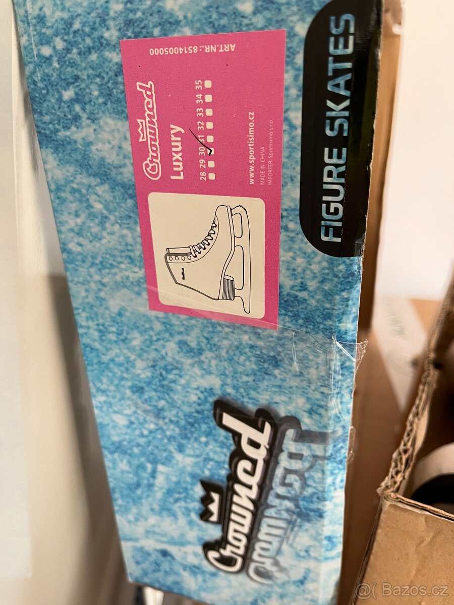 Prodám dětské brusle Crowned luxury vel. 30 - 2