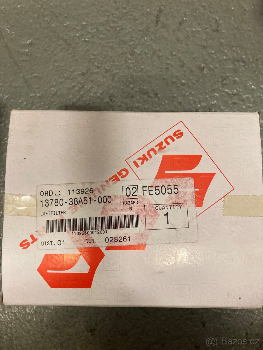 Suzuki VS intruder vzduchový filtr - 2