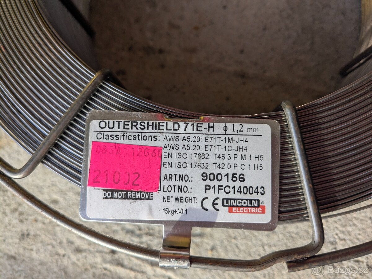 Svařovací drát 1,2mm pro CO - 2