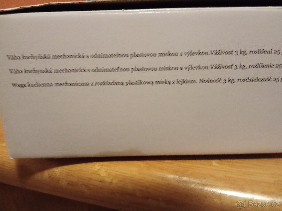 Kuchyňská váha - 2