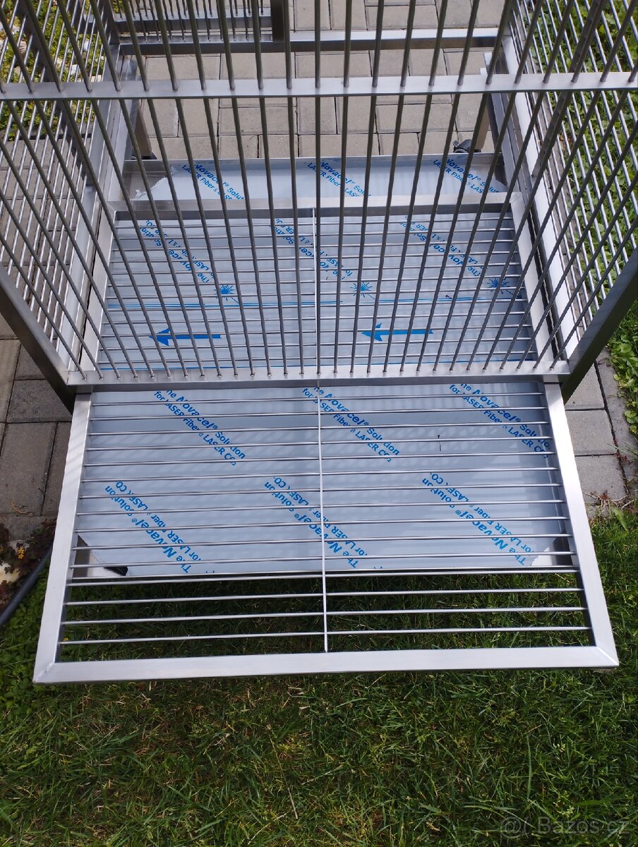 Nerezová voliéra/klec - 2