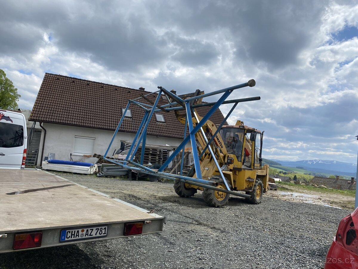 platforma na zavěšení kontejneru do vysky - 2