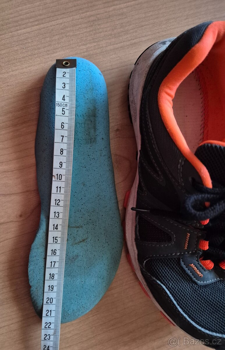 Kalenji 35 boty tenisky běh černo-oranžové - 2