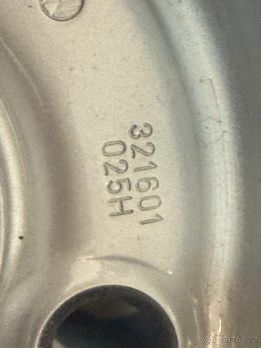 SCIROCCO ocelový disk 6,0Jx14" ET38 LK100 - 2