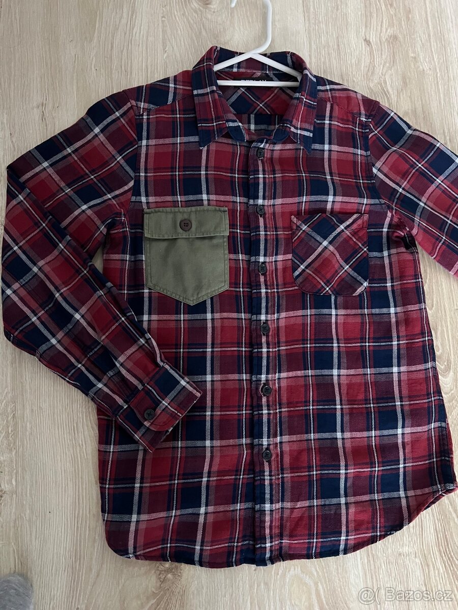 Dětská kostkovaná košile - 2