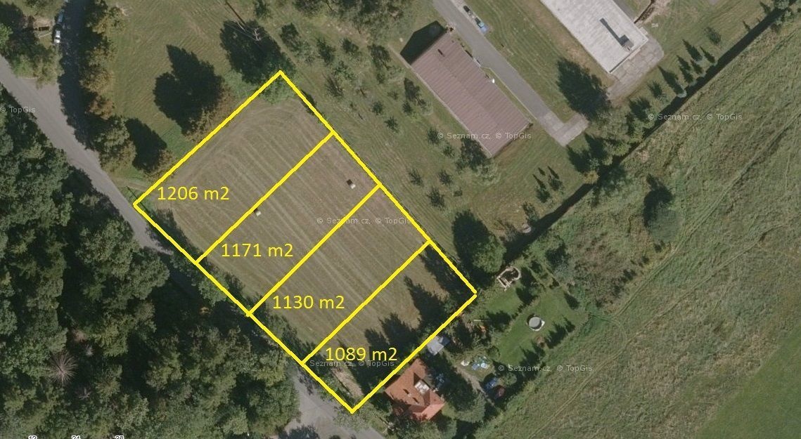 Prodej pozemku k bydlení 4596 m2, Hostašovice - 2