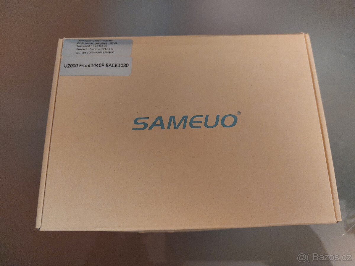 Sameuo U2000 GPS Dash cam Front and Rear UHD2160P video Reco - 2