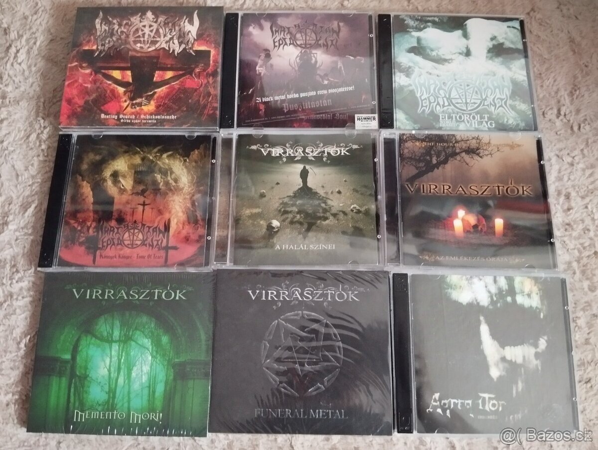 Maďarské CD Metal,Rock 1 - 2