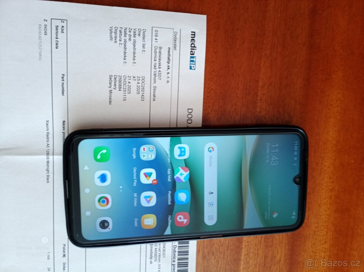 mobil REDMI A5 v záruce Android 15 - 2