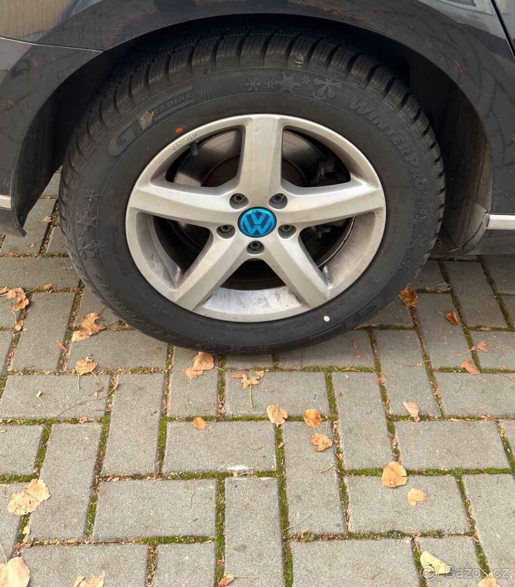 ALU kola 16" VW Borbet 6,5JX16 ET42 - 2
