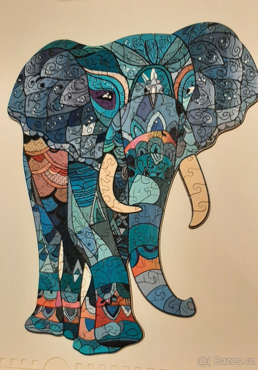 Dřevěné puzzle - 2