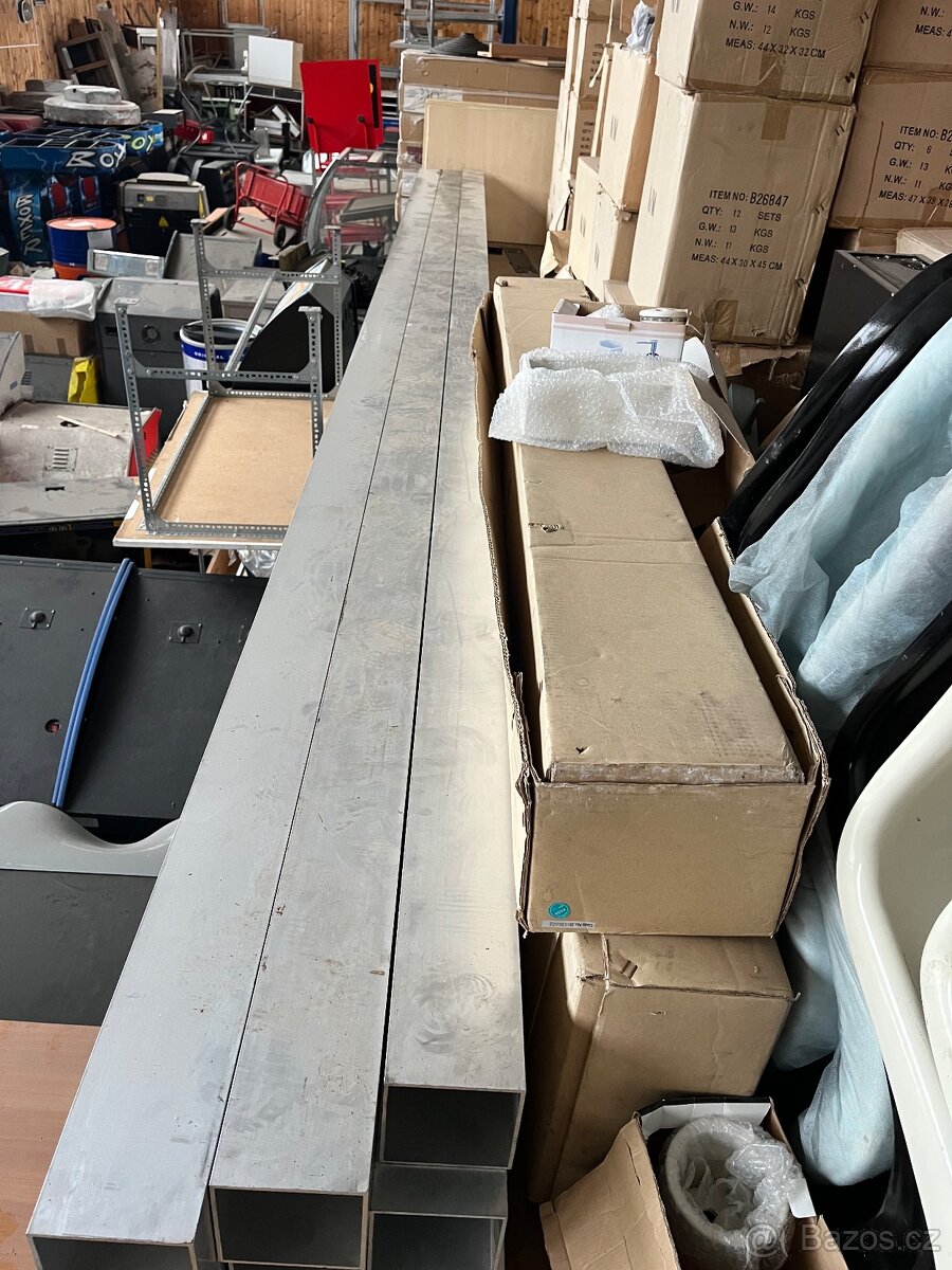 Hliníkový jekl 120x120x5 6m - 2