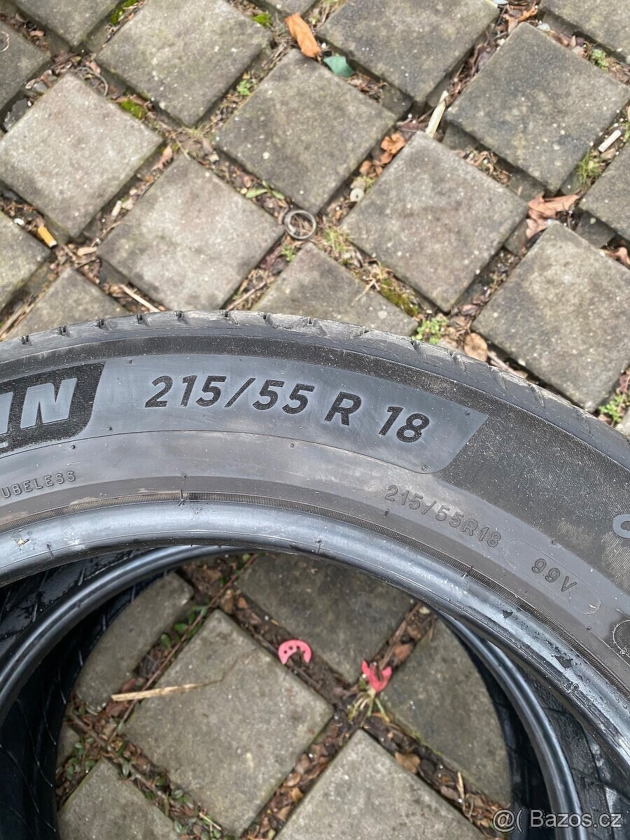 215/55/18 letní Michelin 2ks - 2