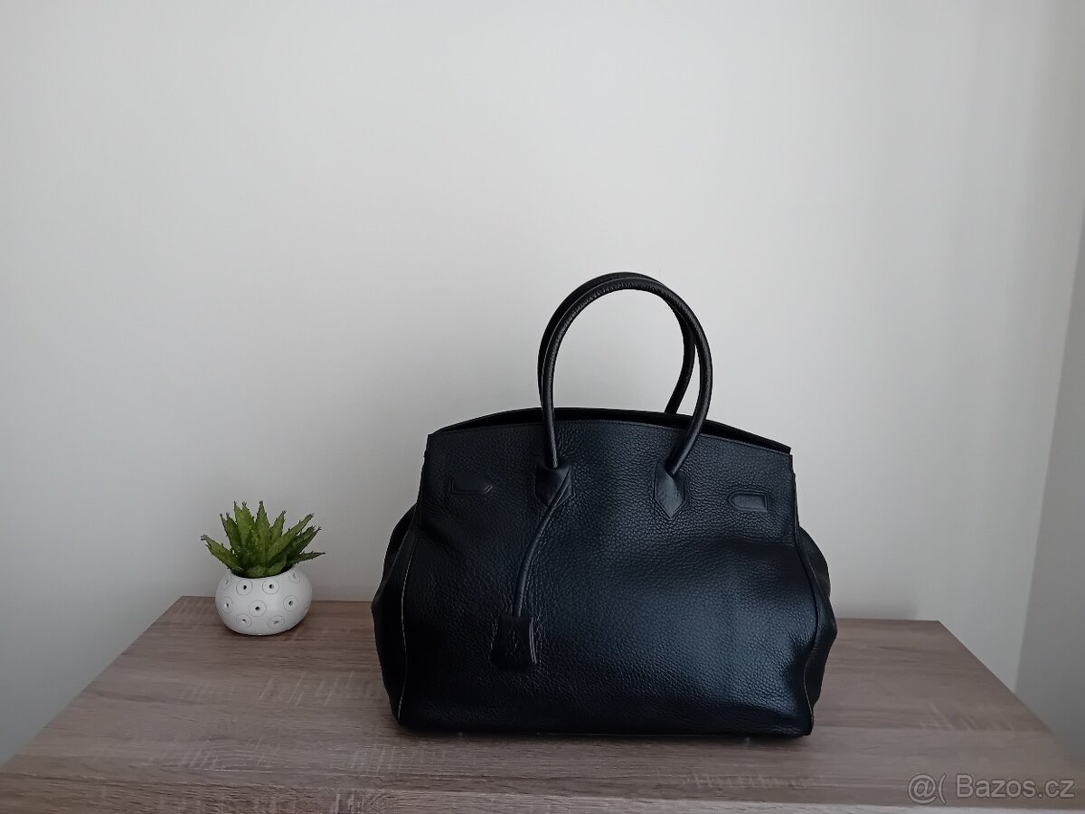 Dámská luxusní kabelka kožená - 2