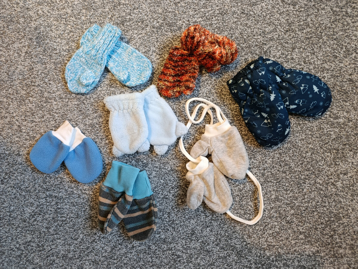 Zimní čepice, rukavice - 2