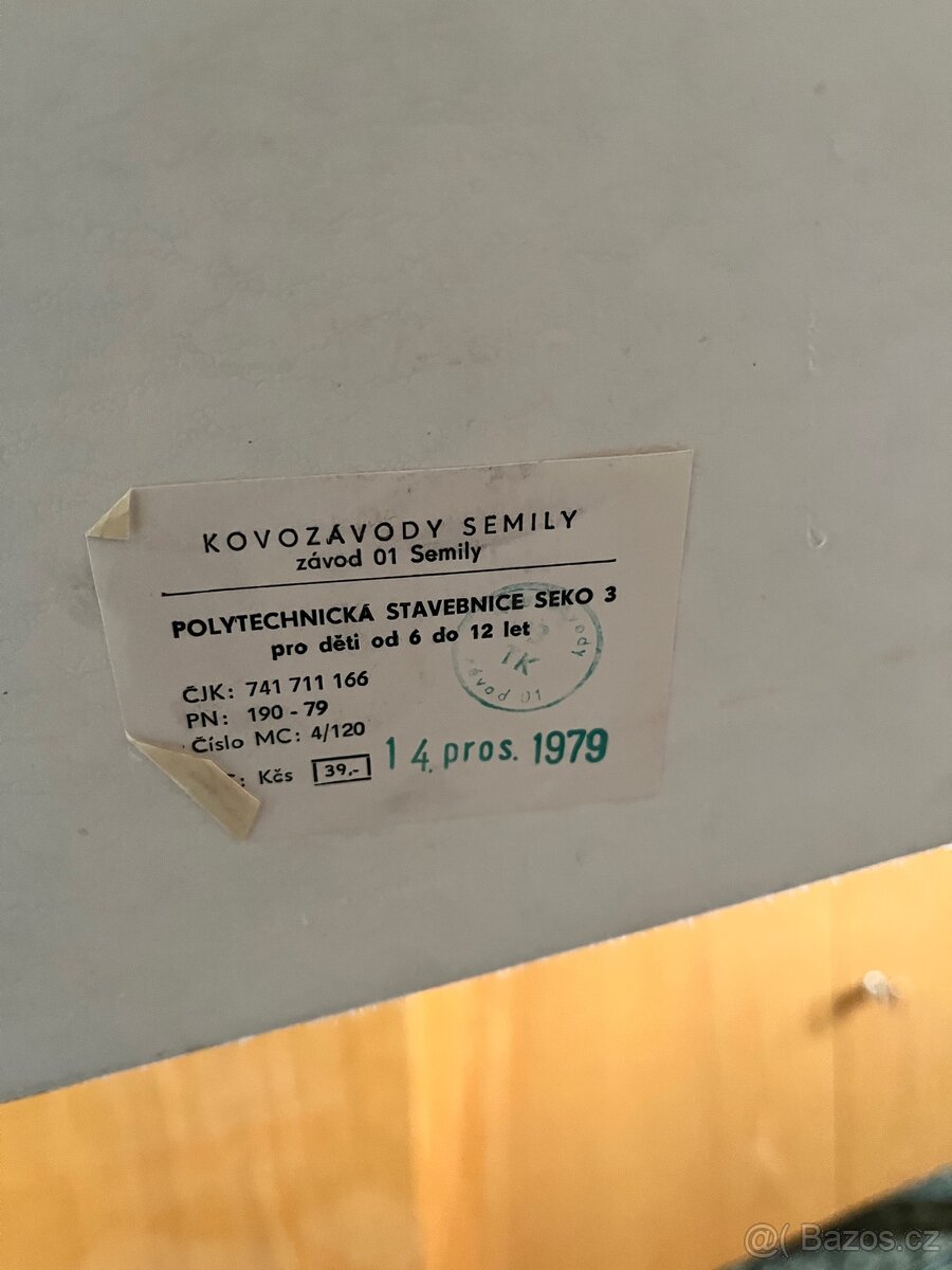 Polytechnická stavebnice Seko - 1979 - 2