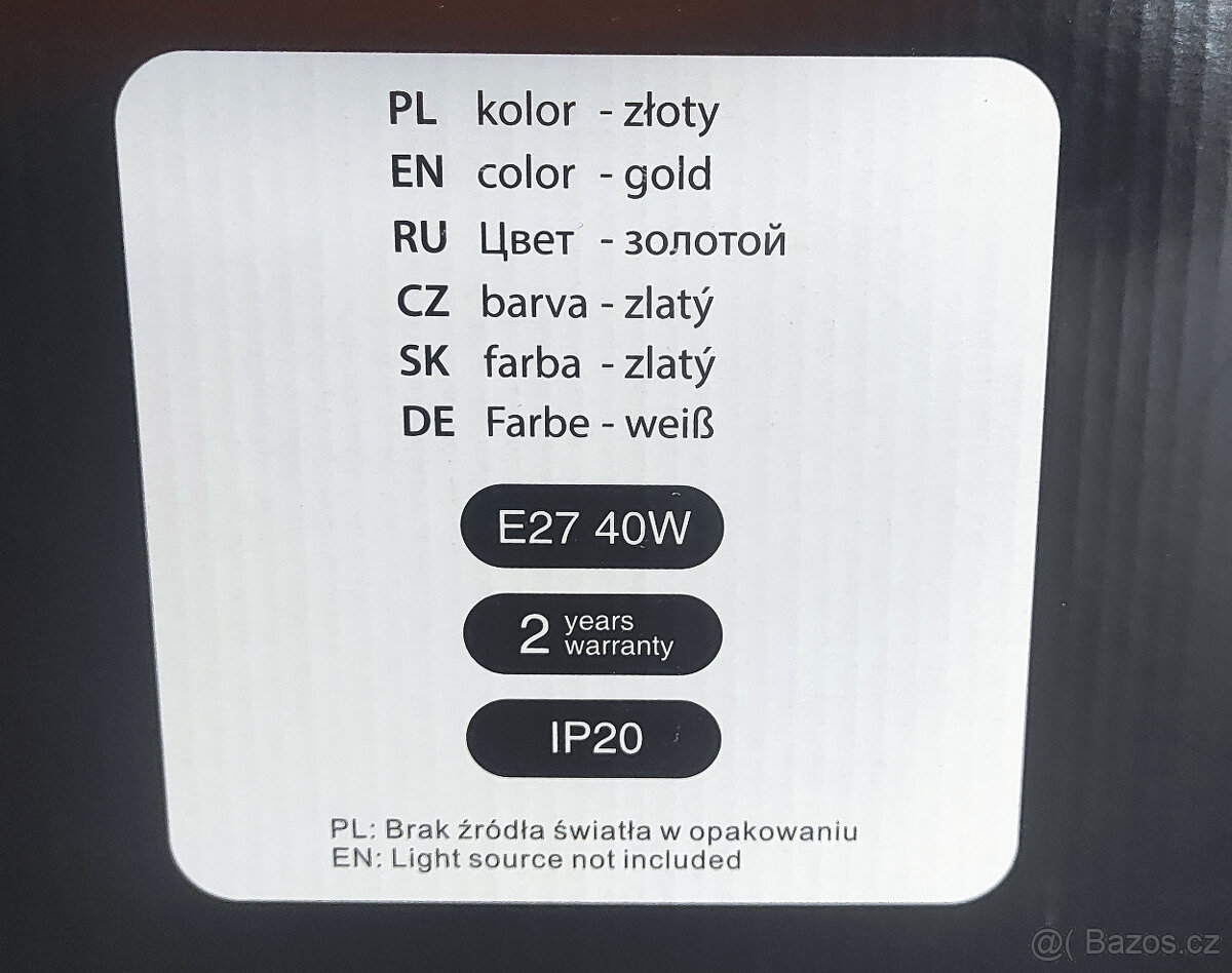 ITALUX HARLEY - MDM-3480-3A GD - 2