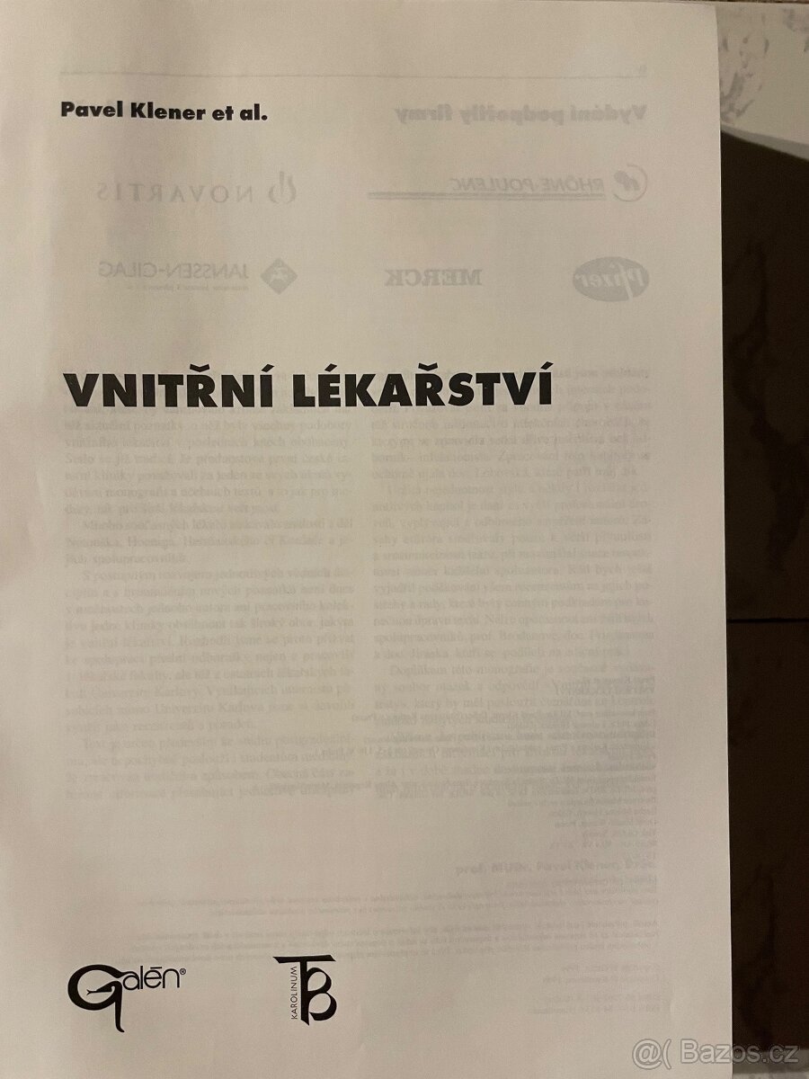 Vnitřní lékařství - 2
