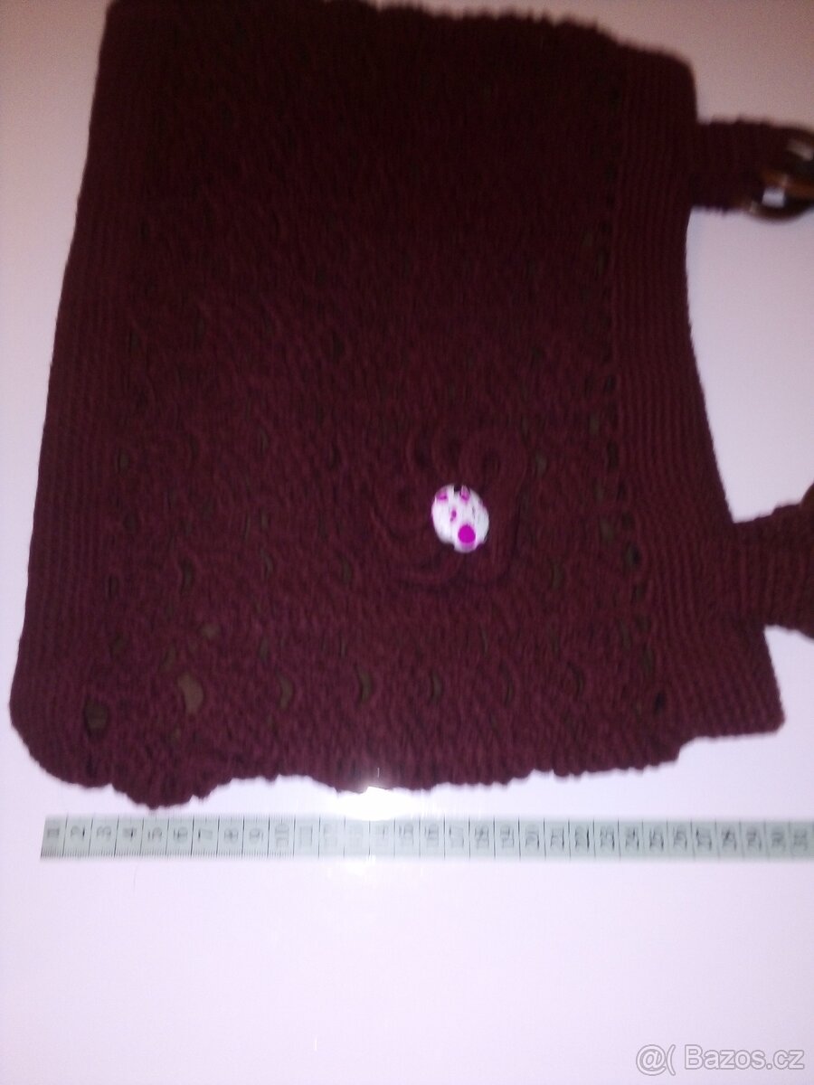 Háčkovaná kabelka - 2