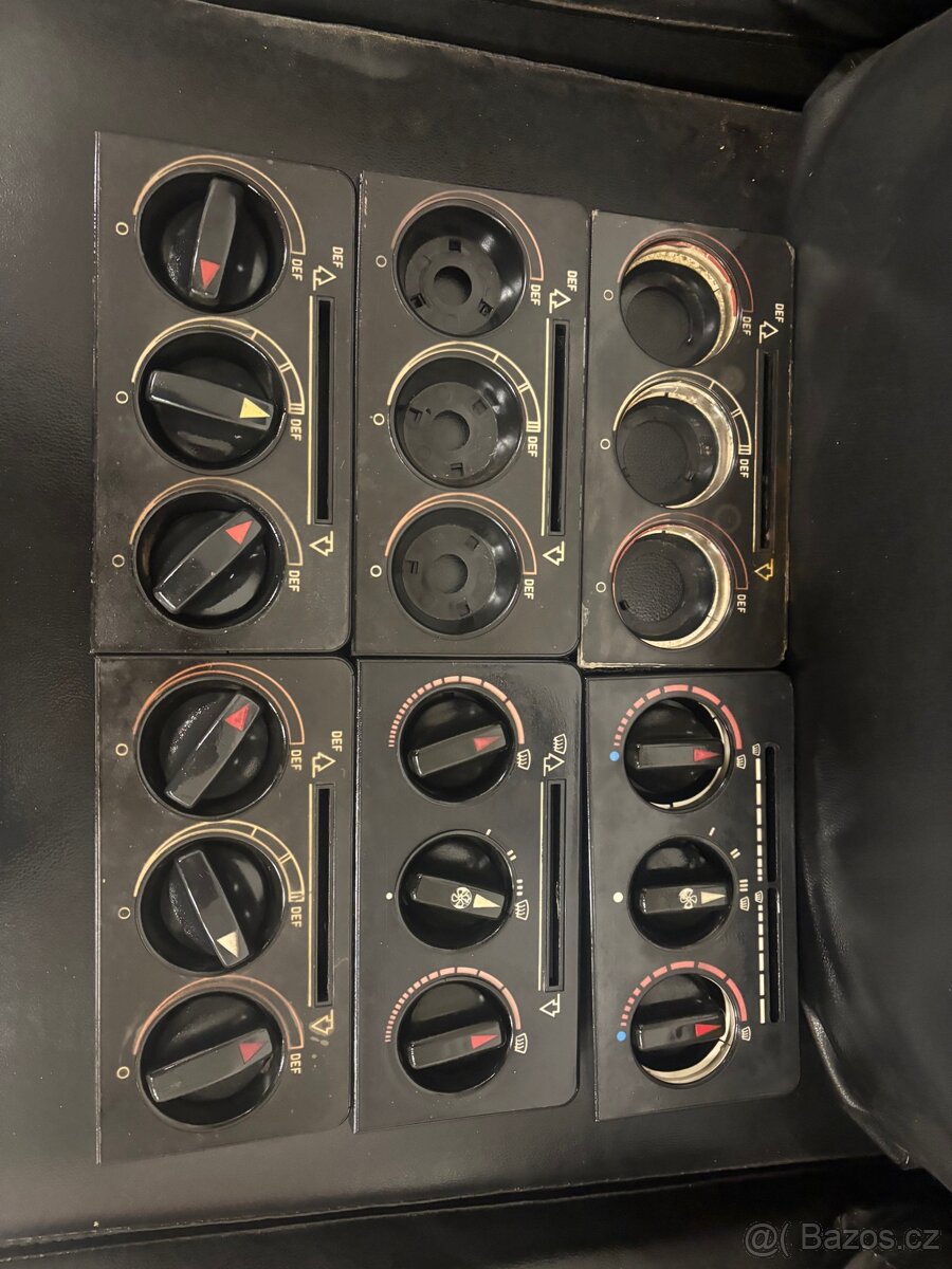 w123 panel topeni - 2