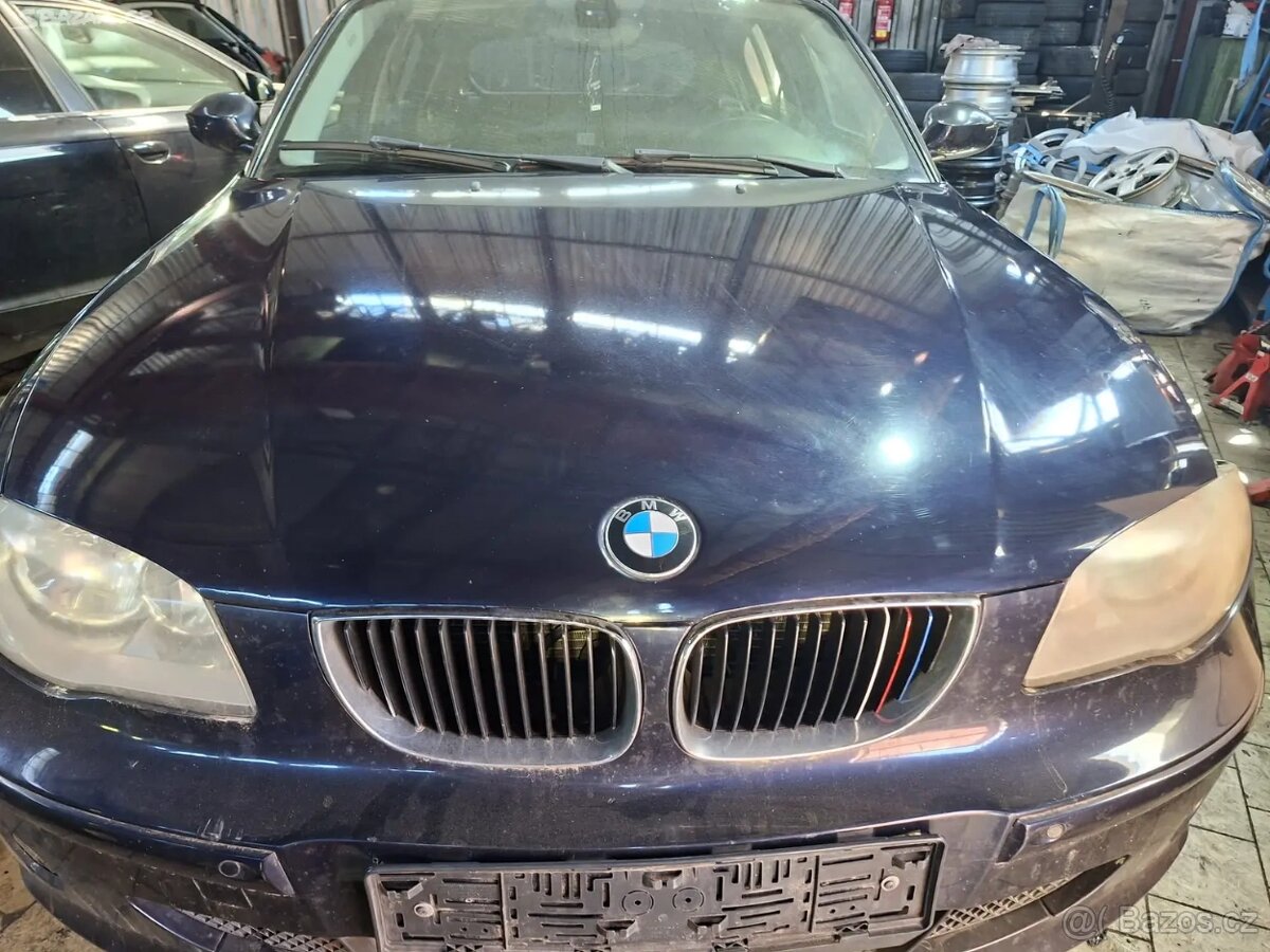 Přední kapota BMW 1 (e87) předface (monacoblau) - 2