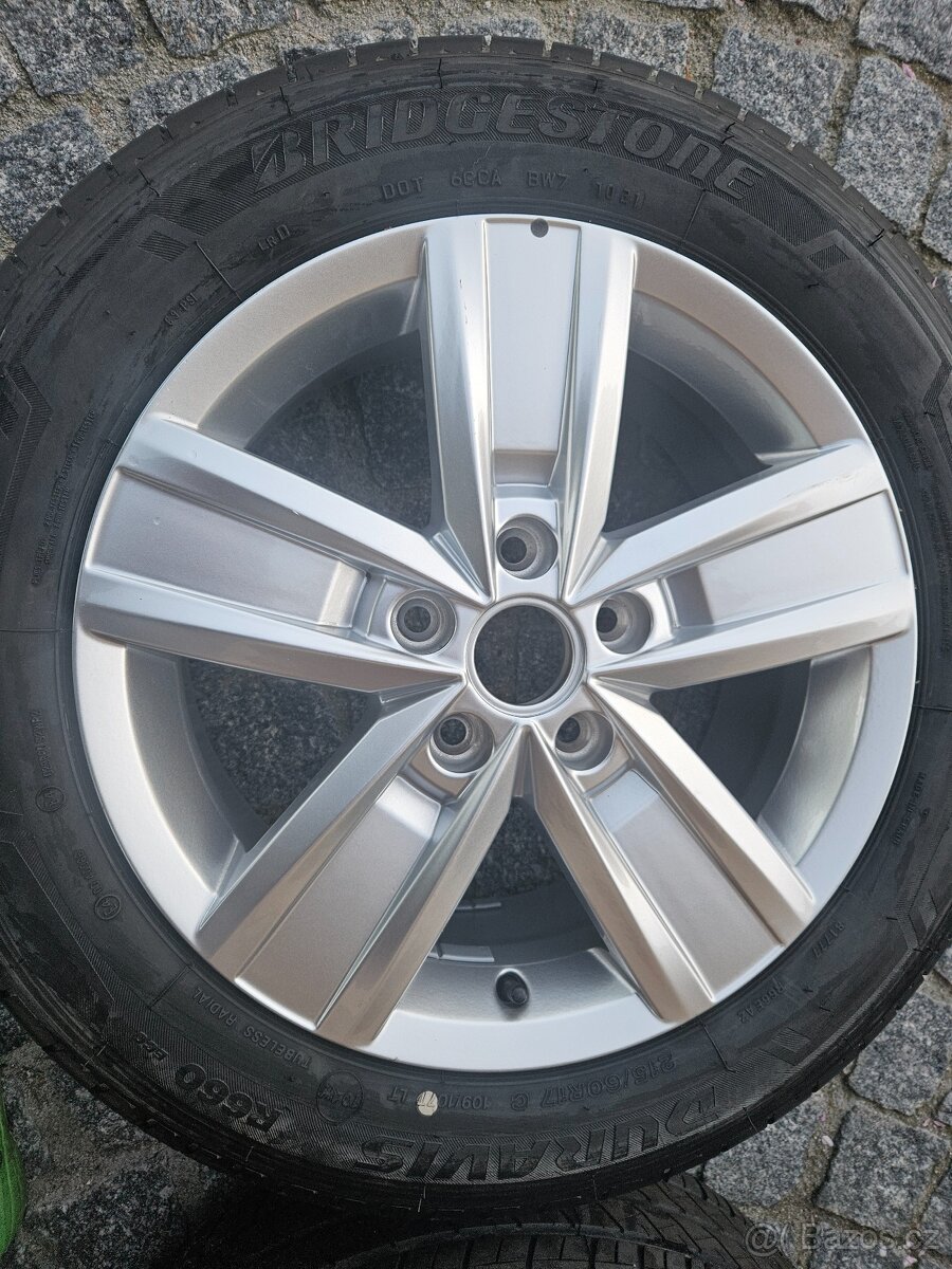 Originál zátěžová kola Devonport na VW T5, T6 či T6.1 17" - 2